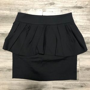 ZARA Black Tulip Pencil Skirt